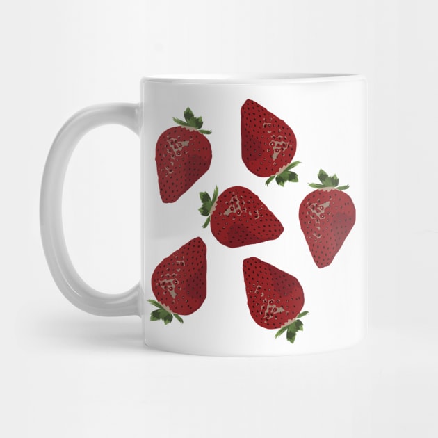 Pattern: Strawberries by Crafting Yellow